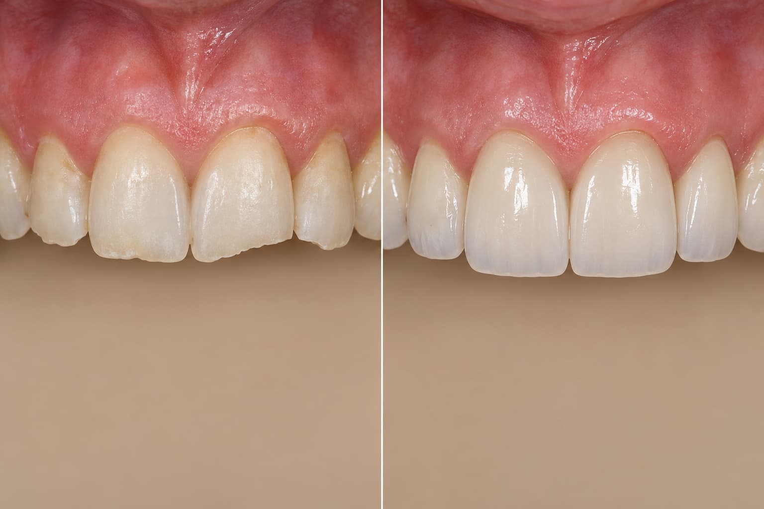 Ceramic Veneers Restoration